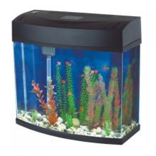 Fish 'R' Fun Panoramic Aquarium Black