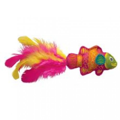 KONG Cat Tropics Fish Pink