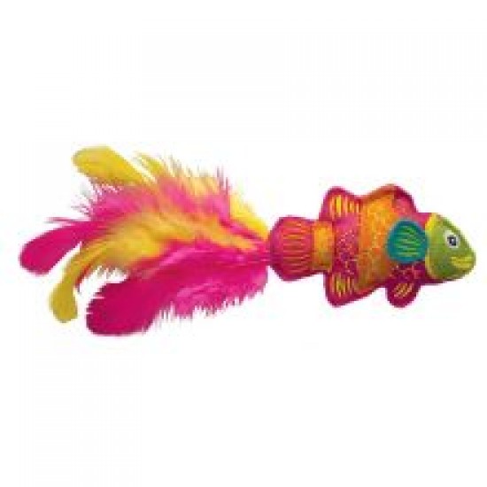 KONG Cat Tropics Fish Pink