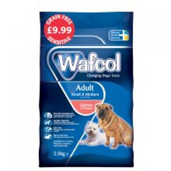 Wafcol Adult Salmon & Potato Small Dog £9.99