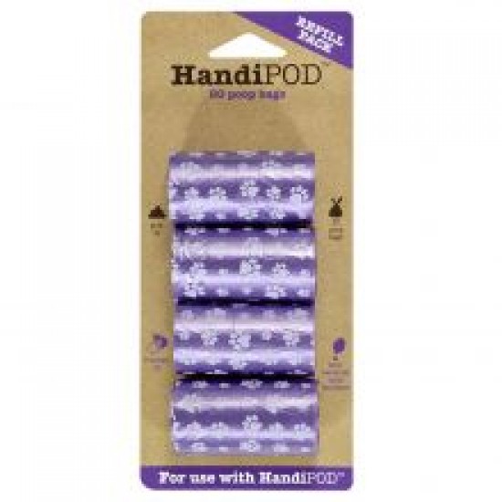 HandiPod Purple Refill Bags