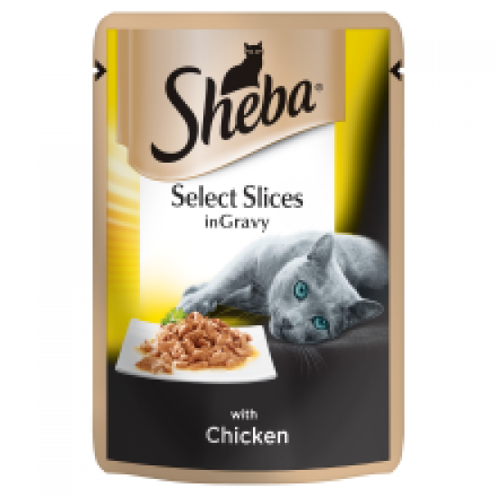 Sheba Pouch with Chicken in Gravy