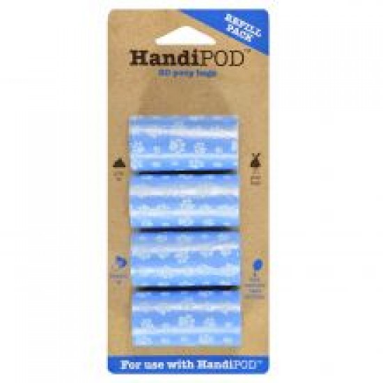 HandiPod Black Refillable Bags