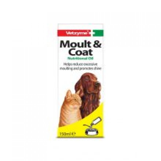 Vetzyme Moult&coat Oil