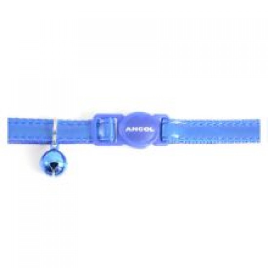 Ancol Cat Collar Gloss Reflective Blue