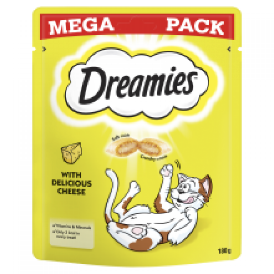 Dreamies Cat Treats with Delicious Cheese Mega Pack