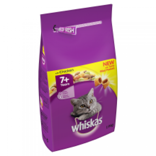 Whiskas 7+ Complete Dry with Chicken Whiskas 7+ Complete Dry with Chicken