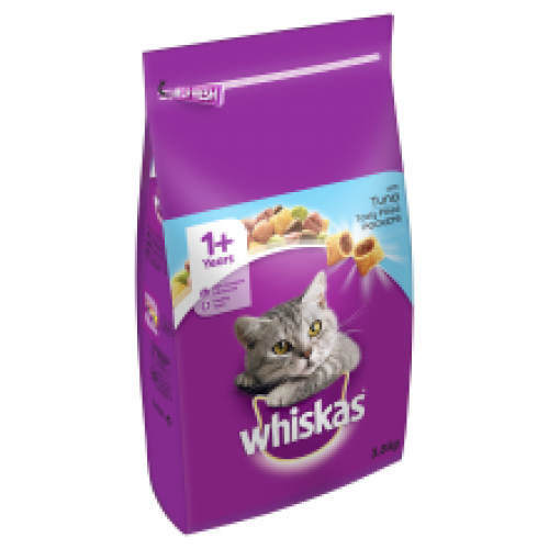 Whiskas 1+ Cat Complete Dry with Tuna 3.8kg Whiskas 1+ Cat Complete Dry with Tuna 3.8kg