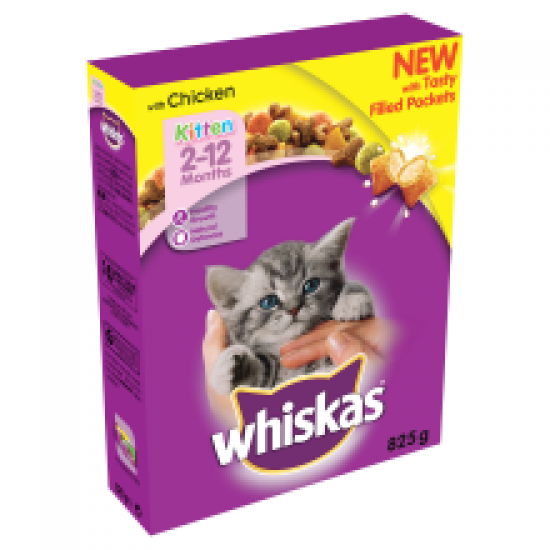 Whiskas 2-12 Months Kitten Complete Dry with Chicken