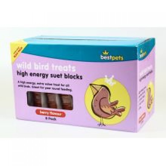 Bestpets Suet Block Berry Variety