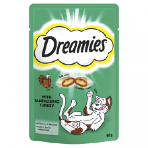 Dreamies Cat Treats with Tantalising Turkey Dreamies Cat Treats with Tantalising Turkey