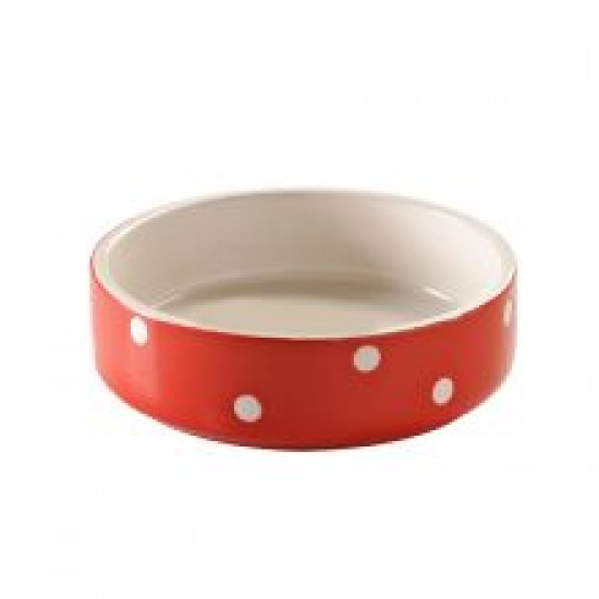 Mason Cash Polka Dot Red Bowl