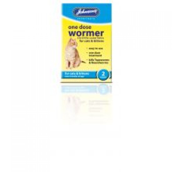 Johnsons One Dose Wormer Cat