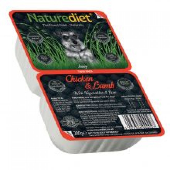 Naturediet Chicken & Lamb 2 Pack