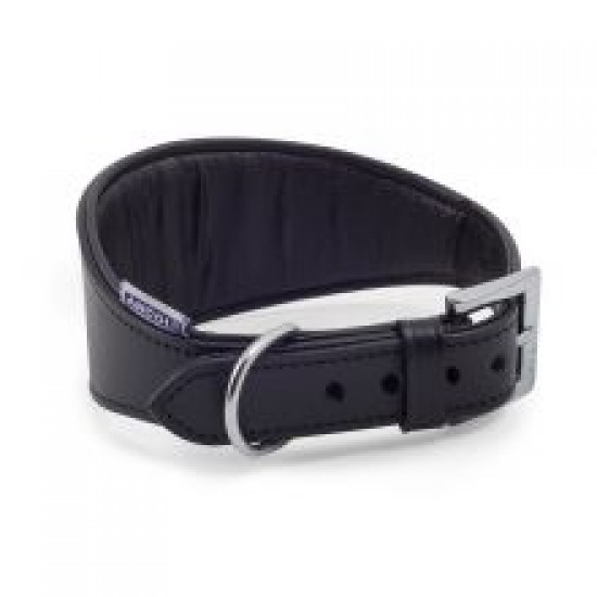 Ancol Greyhound Padded Collar Black