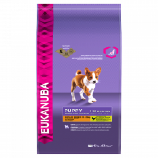 Eukanuba Puppy 1-12 Months Medium Breed 10-25kg Dry Dog Food