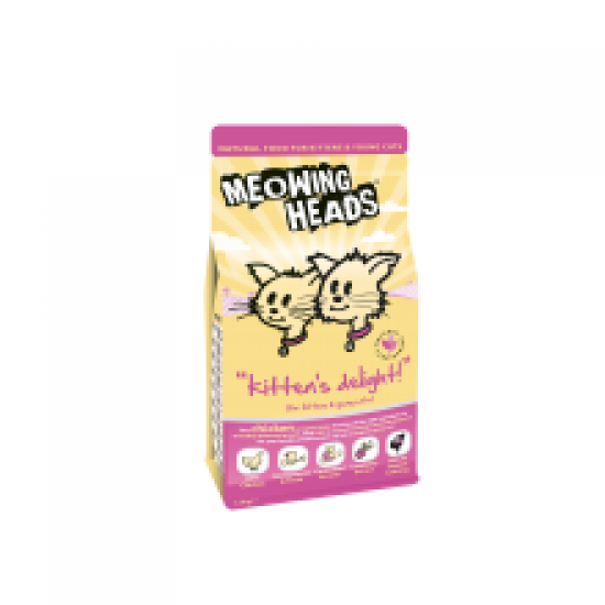 Meowing Heads Kittens Delight