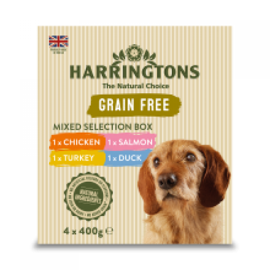 Harringtons Mixed 4 pack Grain Free