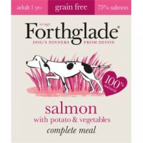 Forthglade Complete Meal Adult Salmon with Potato & Vegetables Grain Free Forthglade Complete Meal Adult Salmon with Potato & Vegetables Grain Free