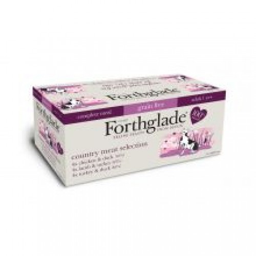 Forthglade Complete Grain Free Cat Meat 12 Pack Forthglade Complete Grain Free Cat Meat 12 Pack