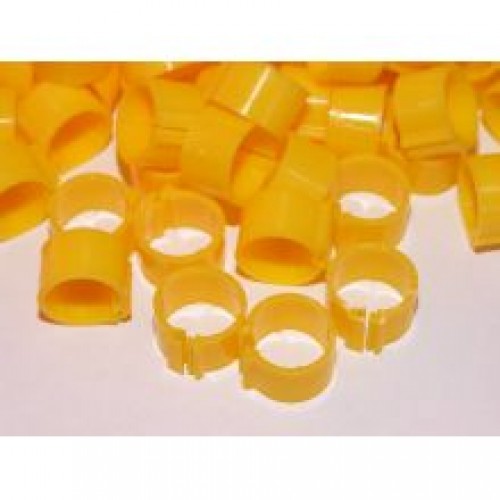 Clic Leg Ring Yellow 16mm