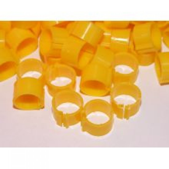 Clic Leg Ring Yellow 16mm