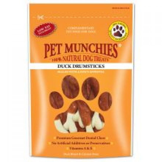 Pet Munchies Duck Drumsticks