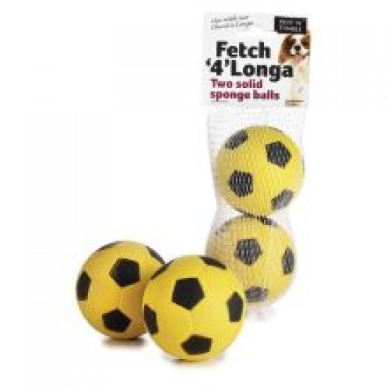 Ruff 'N' Tumble Fetch '4' Longa Sponge Balls