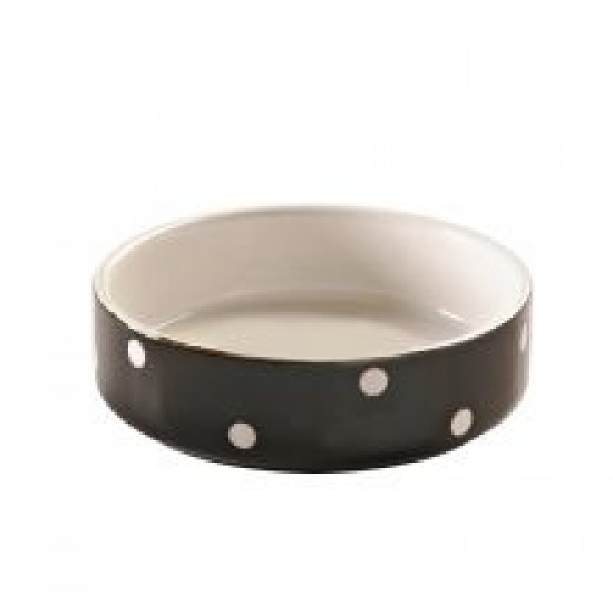 Mason Cash Polka Dot Blk Bowl