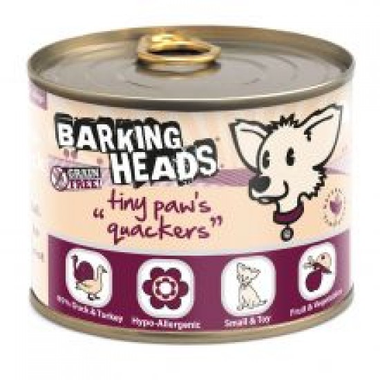 Barking Heads Tiny Paws Quackers