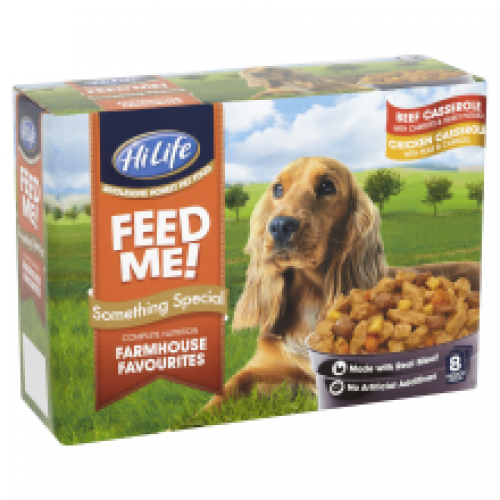 HiLife FEED ME! Something Special - Farmhouse Favourites Multipack 8 x 100g