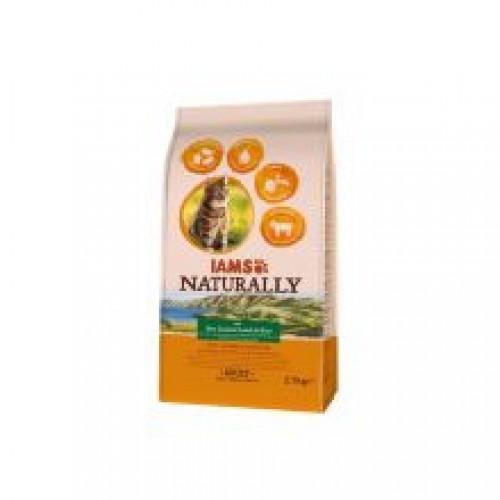 Iams Naturally Adult Cat with New Zealand Lamb & Rice Iams Naturally Adult Cat with New Zealand Lamb & Rice