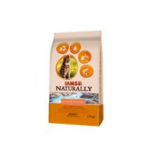 Iams Naturally Adult Cat with North Atlantic Salmon & Rice