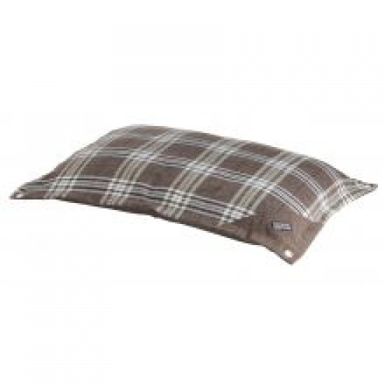 Do Not Disturb Tartan Brown Duvet