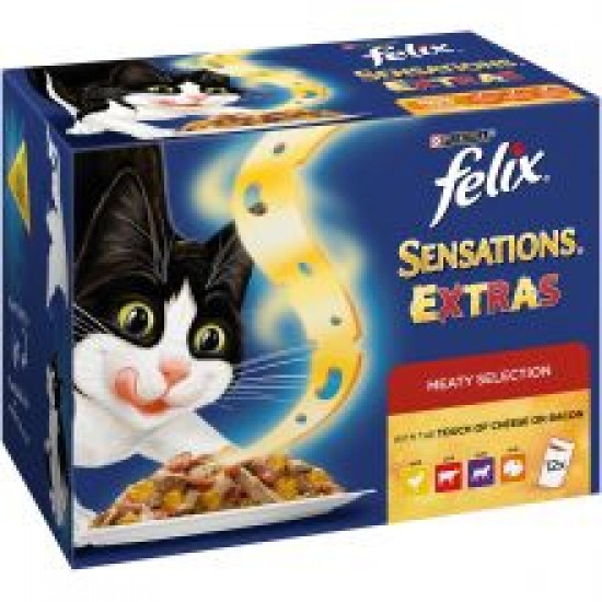 Felix Sensations Extra Meat 12 Pack