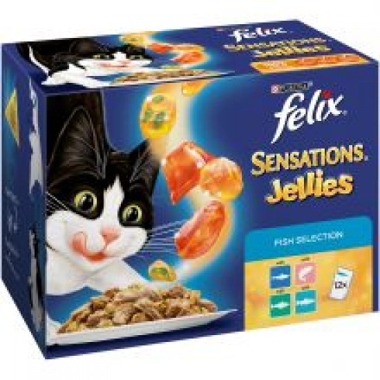Felix Sensations Jellies Fish 12 Pack