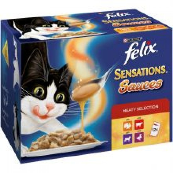Felix Sensations Sauces Meat Selection 12 Pack