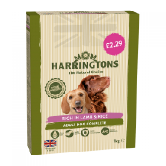 Harringtons Lamb&Rice £2.29