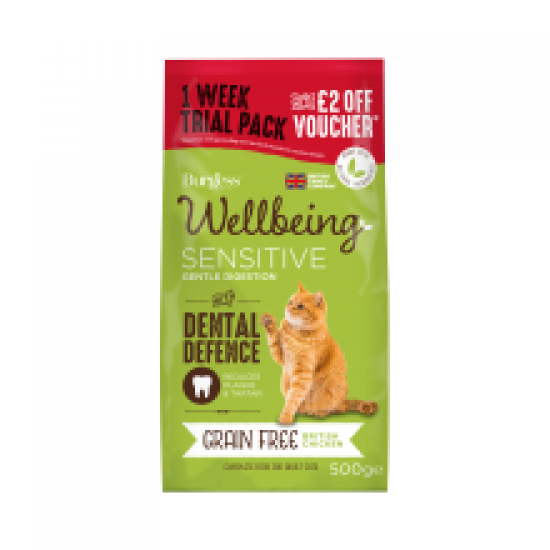 Wellbeing Grain Free Sensitive Chicken Trial Pack