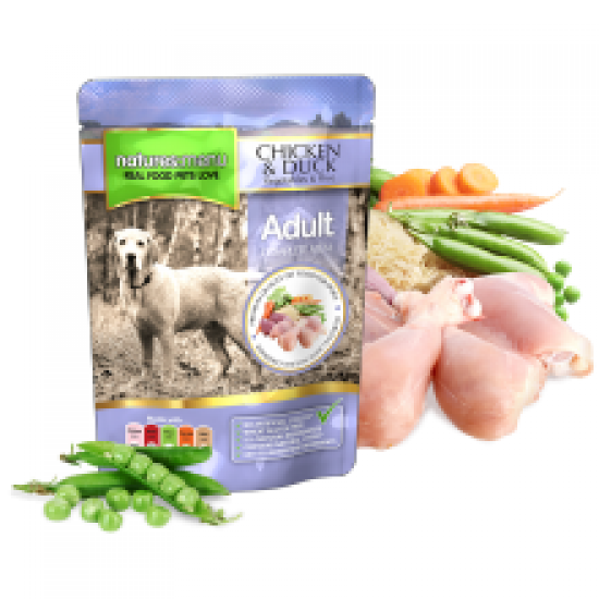 Natures Menu Chicken & Duck Dog Pouches