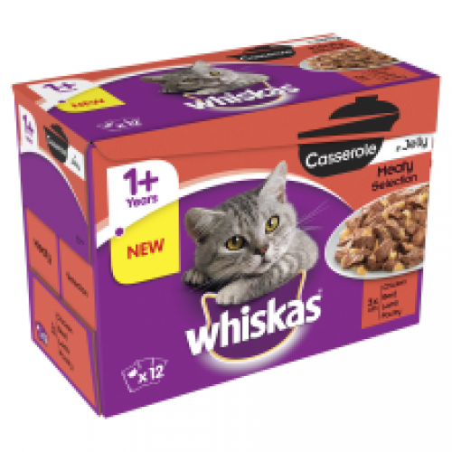 Whiskas Casserole 1+ Meaty 12 Pack Whiskas Casserole 1+ Meaty 12 Pack