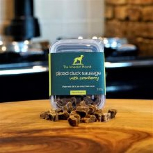 The Innocent Hound Sliced Duck Sausages The Innocent Hound Sliced Duck Sausages