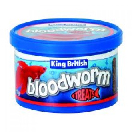 King British Bloodworm Fish Treat