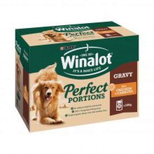 Winalot Perfect Portions Chicken 12pk Winalot Perfect Portions Chicken 12pk