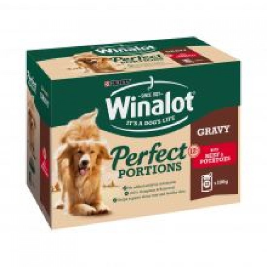 Winalot Perfect Portions Beef & Potato 12pk