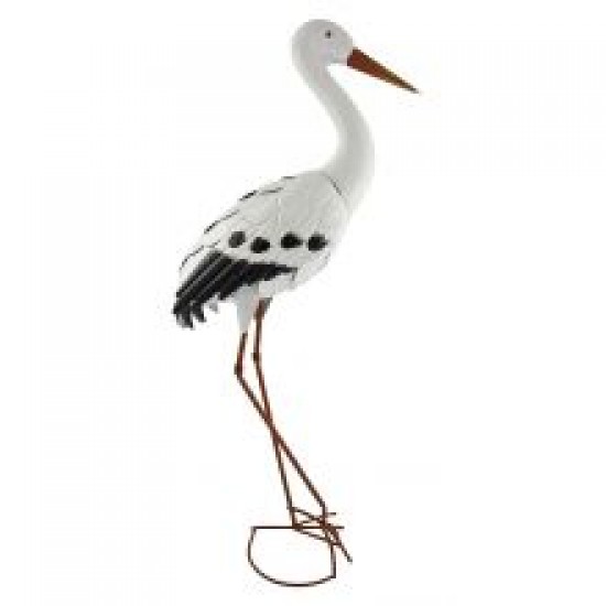 Supa Decor Metal Stork Supa Decor Metal Stork