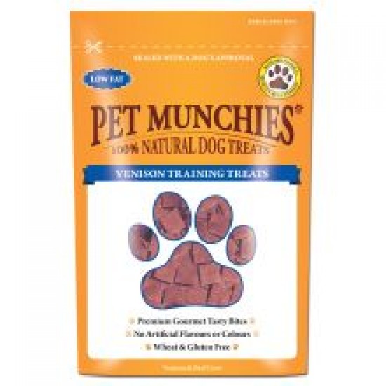 Pet Munchies Natural Venison Training Treats