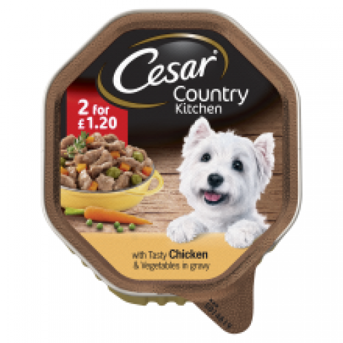 Cesar Country Kitchen Chicken&veg 2/£1.20