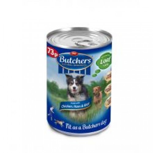 Butchers Chicken Ham & Rice 73p Butchers Chicken Ham & Rice 73p