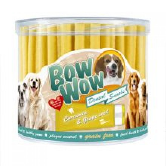 Bow Wow Dental Bone Curcumin & Grape Seed